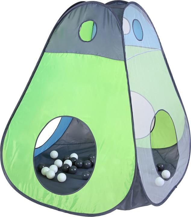 Knorrtoys Spielzelt - "Green-blue" / inkl. 30 balls