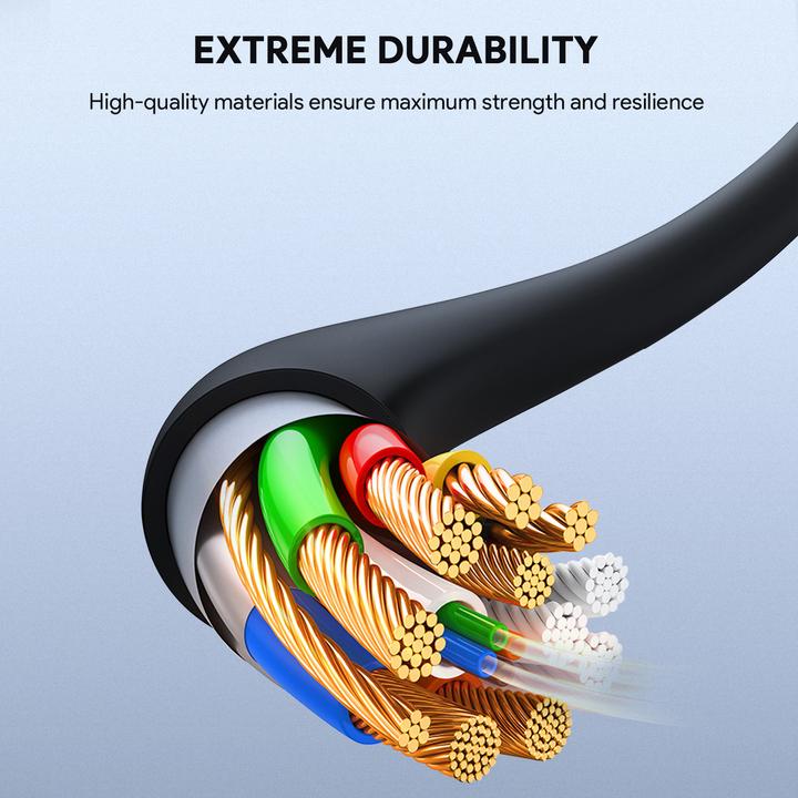 Produktbild Aukey USB-C Cable in Silicone, 100W, 1m - Black (1 m, USB 3.2 Gen 1, 100 W)