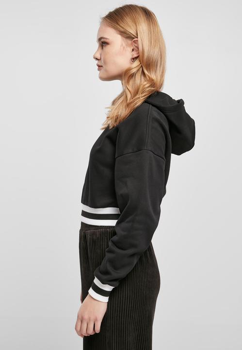 Image du produit Urban Classics Sweat à capuche court collège pour femme (L)