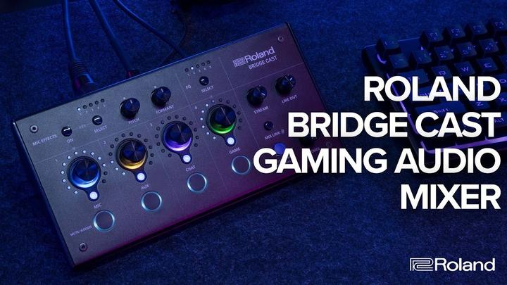Actual product image Roland Bridge Cast Dual Bus Gaming Mixer (3.5mm jack, USB)