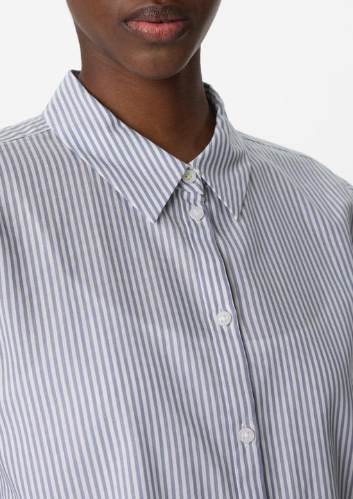 Image du produit Comma Bluse Gestreifte Hemdbluse mit Detail am Ärmel (34)