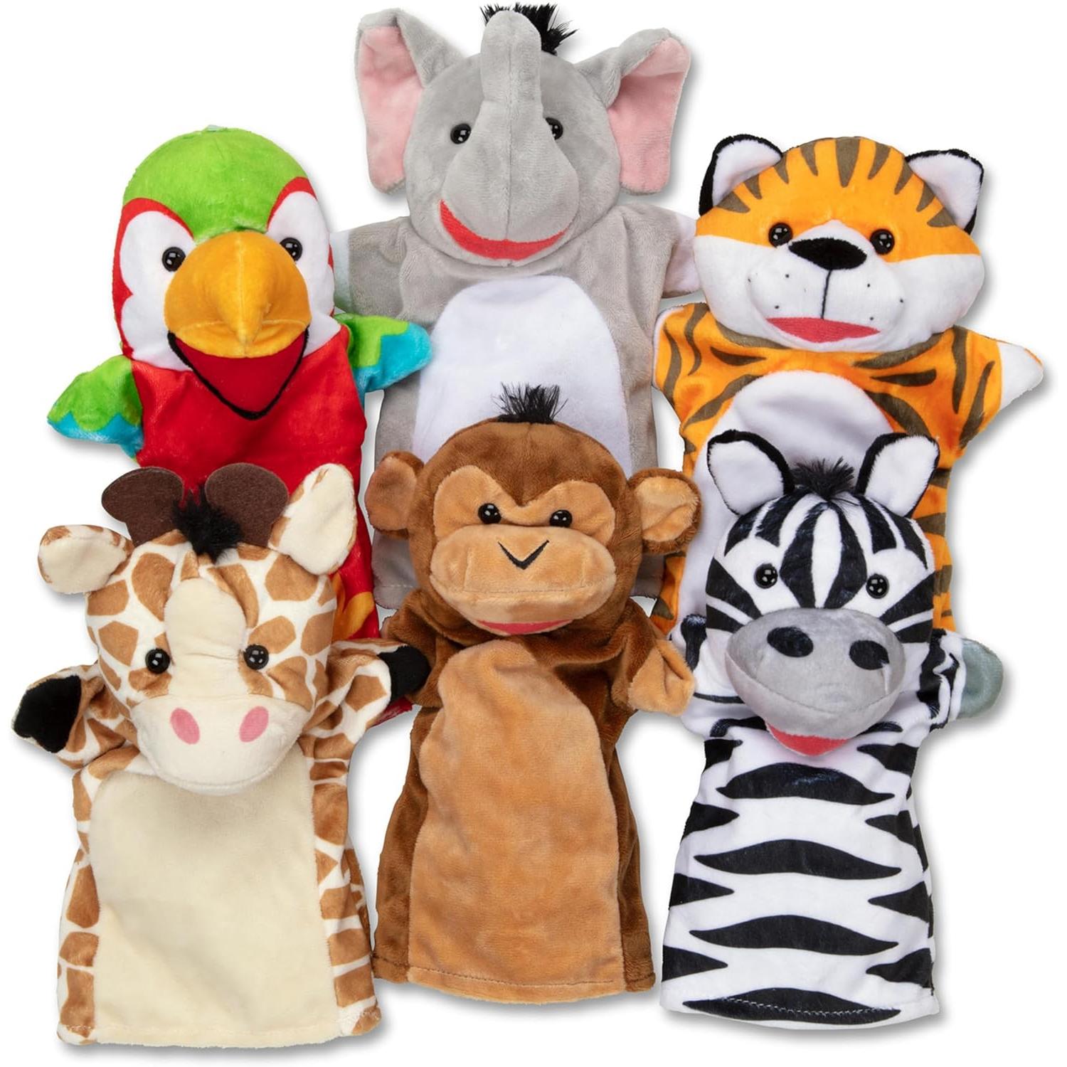 Melissa & Doug MND Safari Puppet Set (30.50 cm)