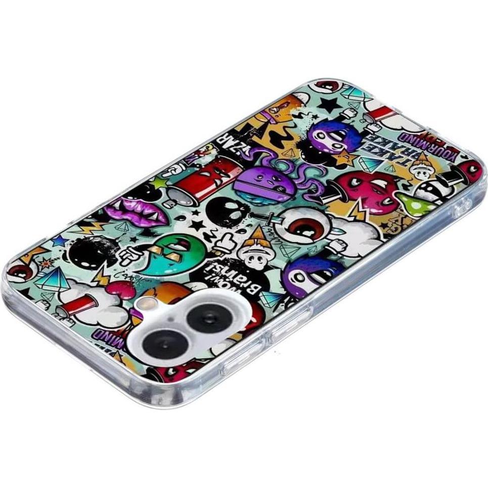 Thumbnail - Cover-Discount iPhone 16 - Cover Handyhülle mit stilvollem Motiv (Apple iPhone 16), Smartphone Hülle