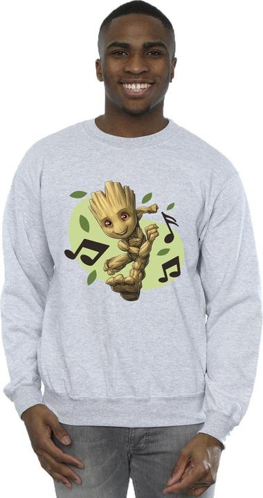 Immagine prodotto Guardians Of The Galaxy Groot Musical Notes Felpa Uomo (L)