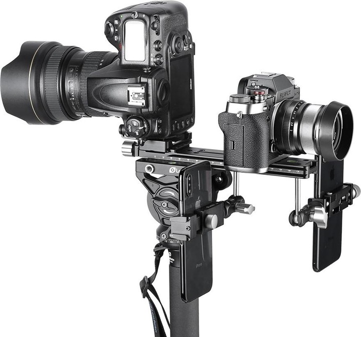 Actual product image Leofoto NR-200 200mm Nodal Slide w/ Clamp (Sleds)