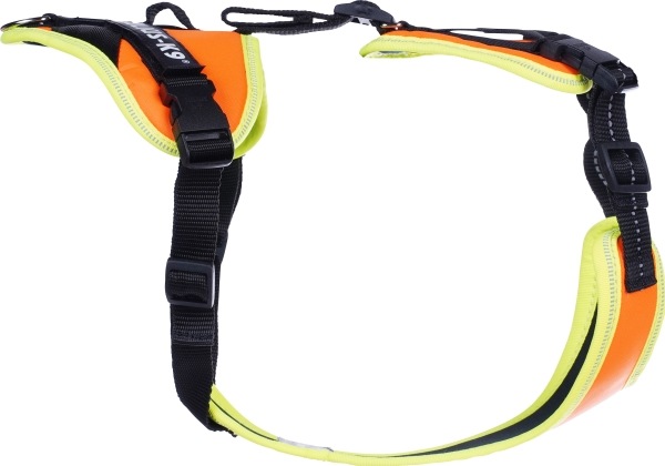 Immagine prodotto Julius-K9 K9 Mantrailing/Outd. sele, Str.: S/Uv Orange con bordo neon (S, Cane, Sport cane, Generale)