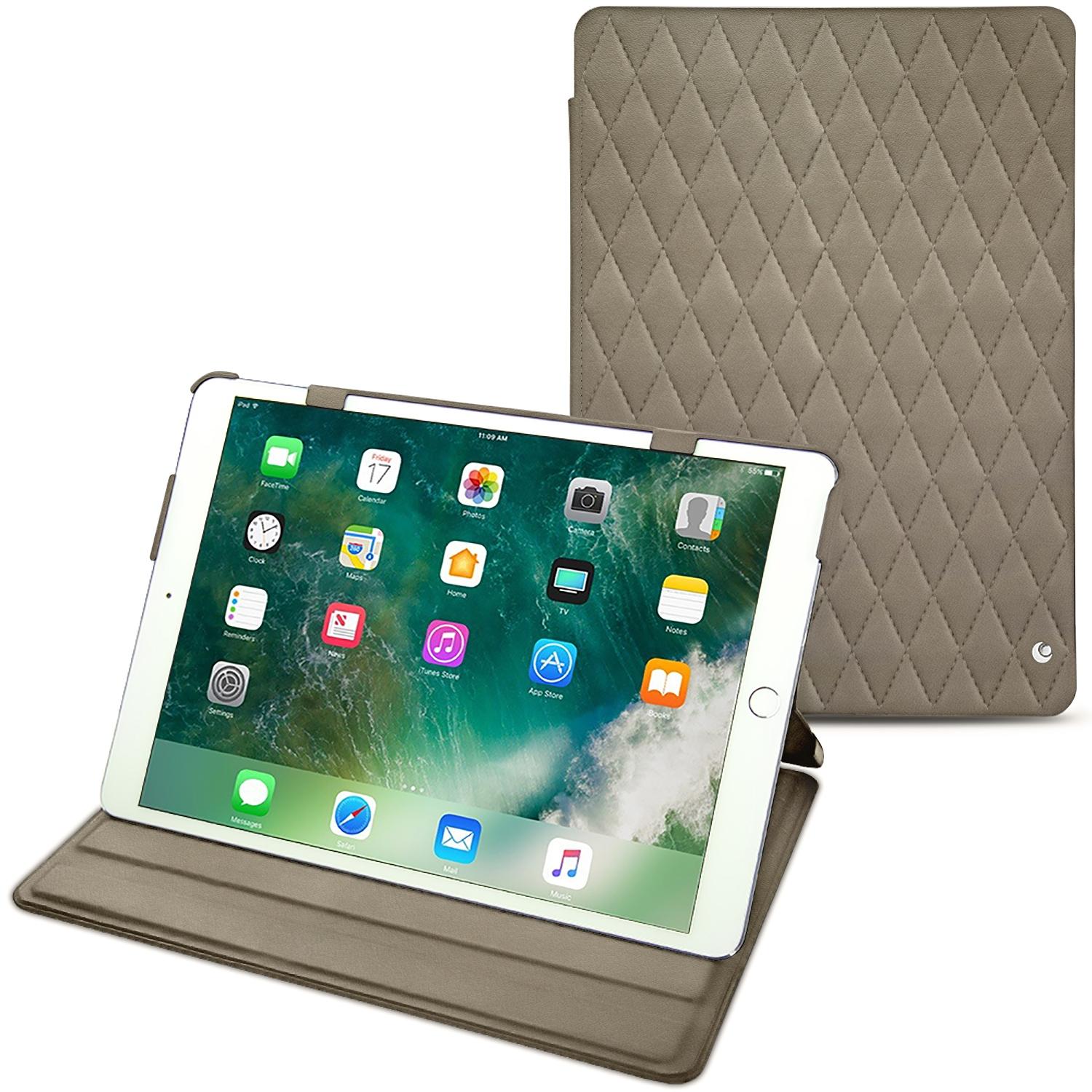 Noreve Lederschutzhülle horizontal (iPad Pro 10.5), Tablet Hülle, Beige