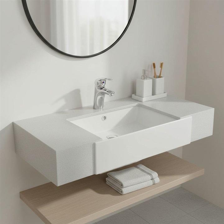 Actual product image Thema_lux Washbasin Faucet With Short Beak Df1221