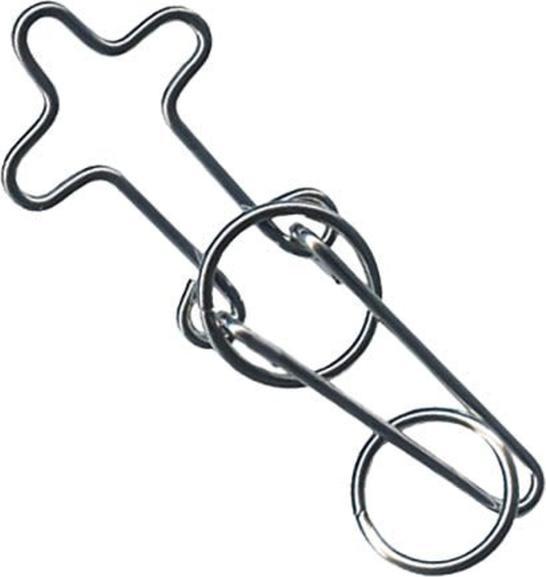 Actual product image Fridolin Brain Teaser - Cross-Ring