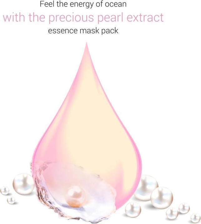 Actual product image Skinsomnia Pearl Real Essence Mask (25 ml)