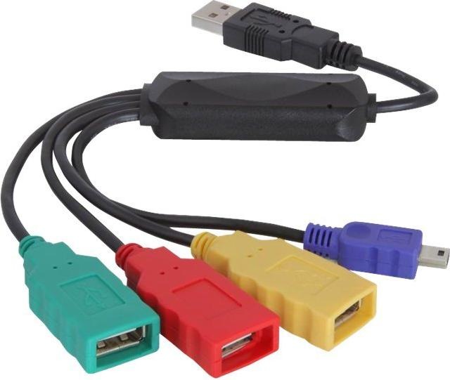 Produktbild Delock USB 2.0 Hub 4-Port (USB-A, 4 Ports)