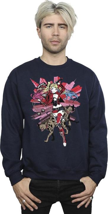 Immagine prodotto Felpa da uomo in cotone Harley Quinn Hyenas (S)