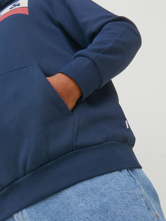Produktbild Jack & Jones Plus Size Plus Size Logo Kapuzenpullover Kapuzenpullover (XXL)