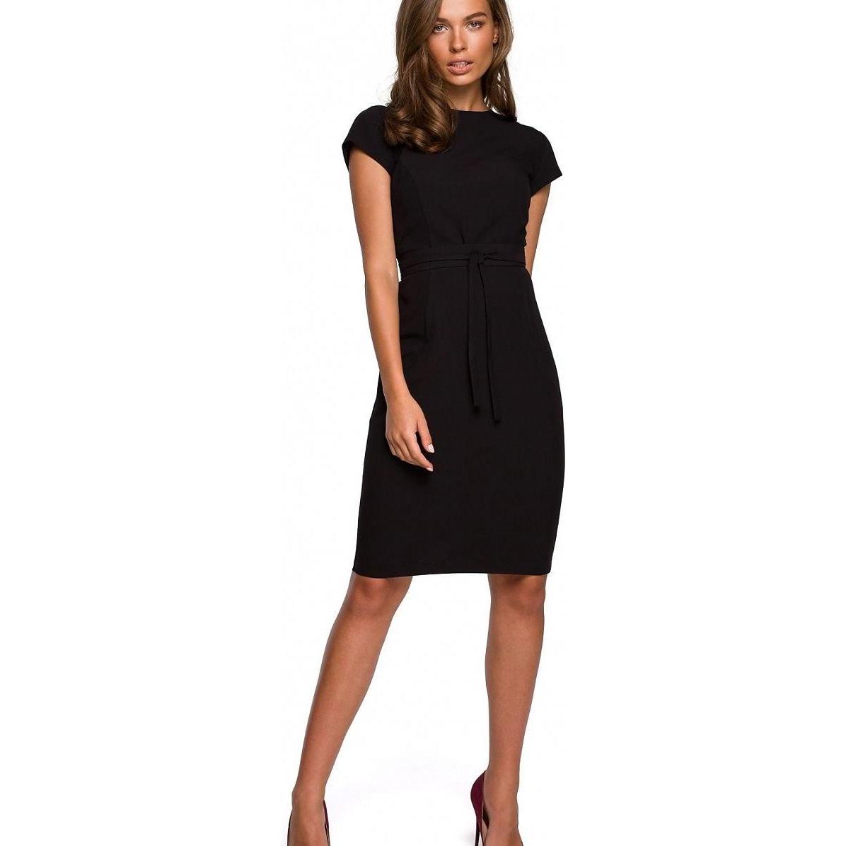 Stylove, Kleider, Alltagskleid, Schwarz, (S)