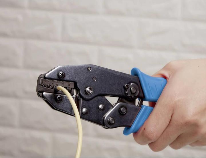 Actual product image Basetech Crimping pliers for wire end ferrules (15 mm)