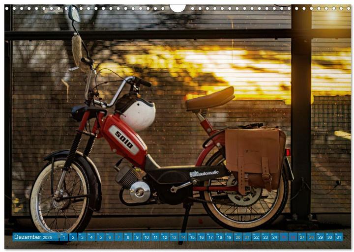 Actual product image Das Mofa meiner Jugend (Wandkalender 2025 DIN A3 quer), Monatskalender (A3)