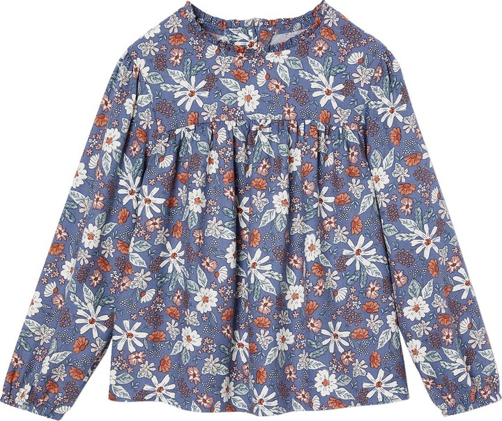 Image du produit Vertbaudet Blouse fille à motif floral (98)