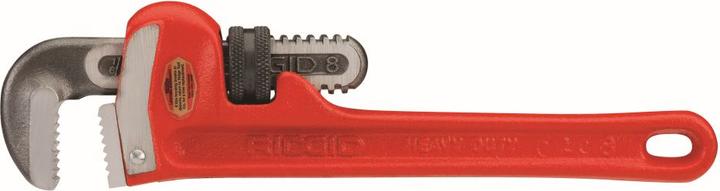 Actual product image Ridgid 8 Heavy duty pipe wrench straight model 8 (185 mm)