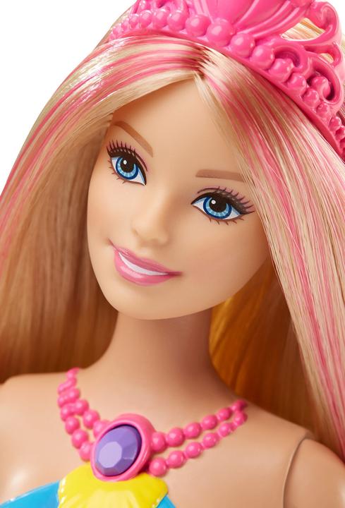 Produktbild Barbie Dreamtopia Regenbogenlicht-Meerjungfrau Puppe