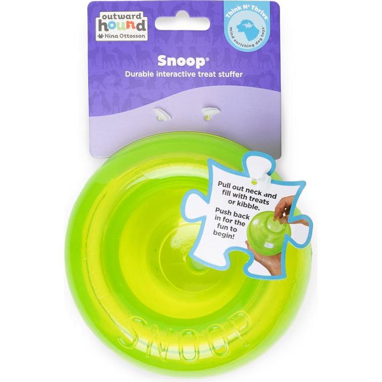 Comparer les prix de Outward Hound Outward H. Zabawka Na Smakołyki Orbee - Tuff Snoop Green (Jouet alimentaire pour chien), Jouets pour chien