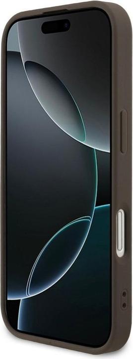 Produktbild Guess - 4G Small and Classic Logo MagSafe (GUHMP17SP4SM4MW) - iPhone 17 - Brown (Apple iPhone 17)