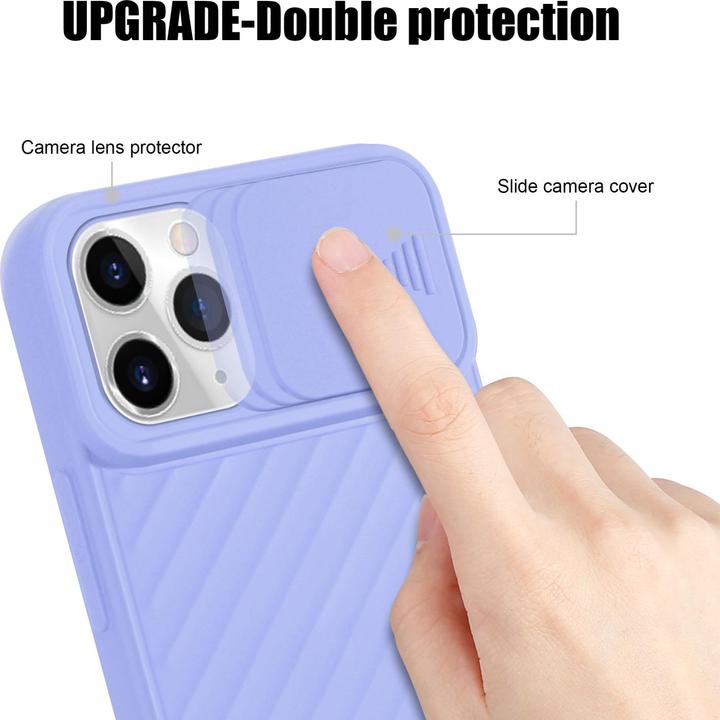 Immagine prodotto Cadorabo Cover in TPU con protezione della fotocamera (Apple iPhone 11 Pro)