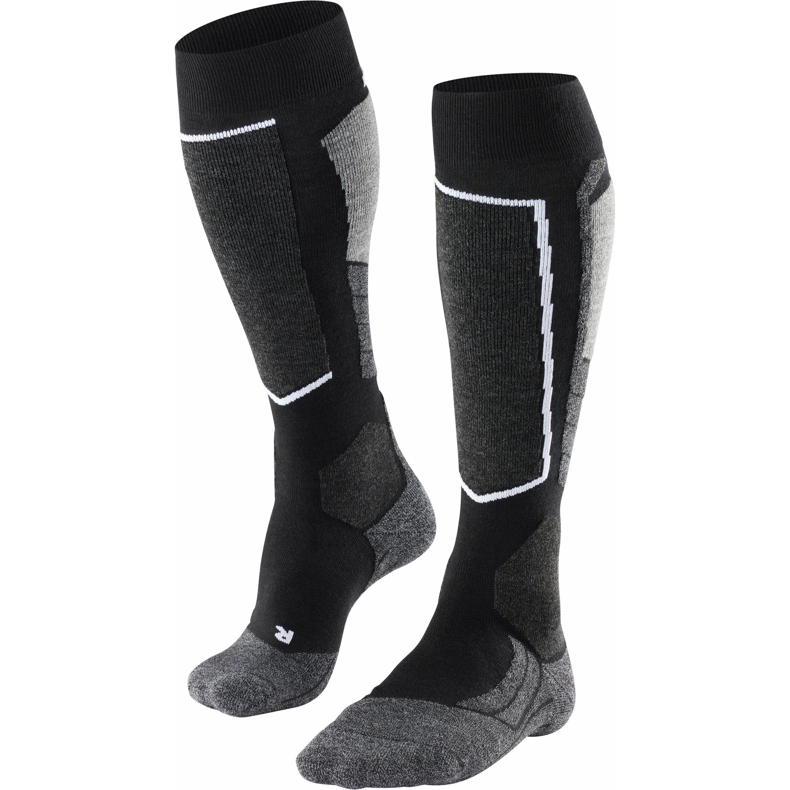 Falke, Damen, Sportsocken, SK2 Women (37 - 38), Schwarz, Grau