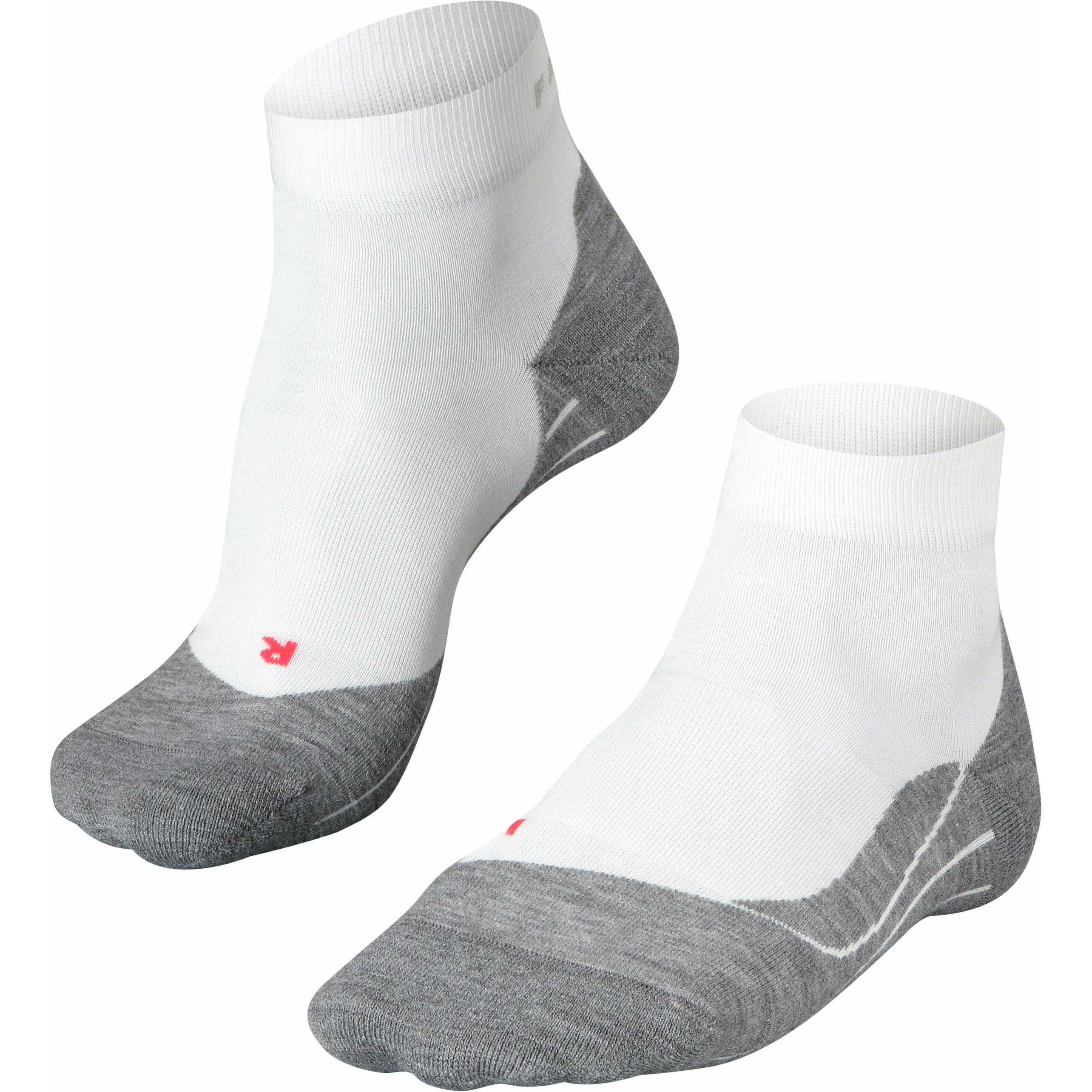 Falke, Herren, Sportsocken, RU4 Short (46 - 48), Weiss, Grau