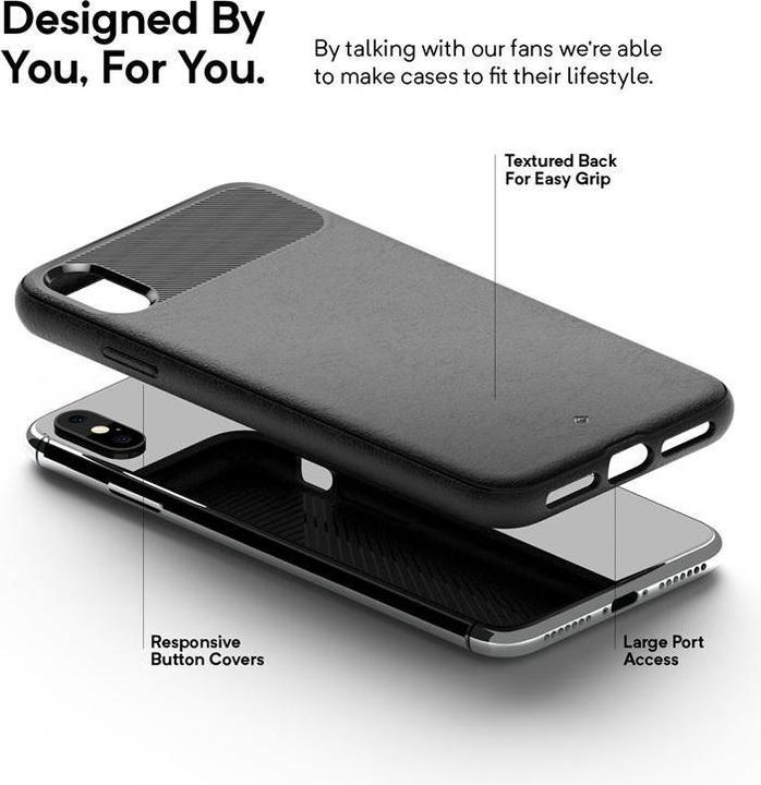 Produktbild Caseology Vault Case - Case for iPhone Xs Max (Black) (Apple iPhone XS Max)