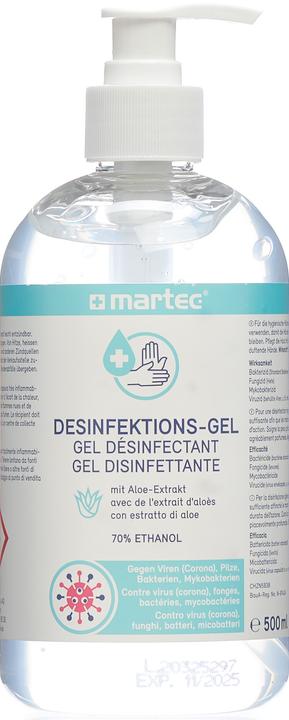 Actual product image Martec Hand disinfection (500 ml)