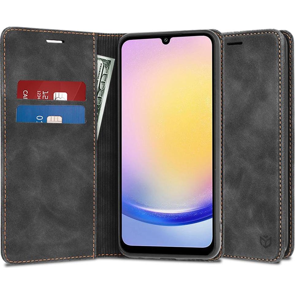 Techsuit - Confy Cover - Samsung Galaxy A25 5G - Black (Samsung Galaxy A25 5G), Cover smartphone, Nero