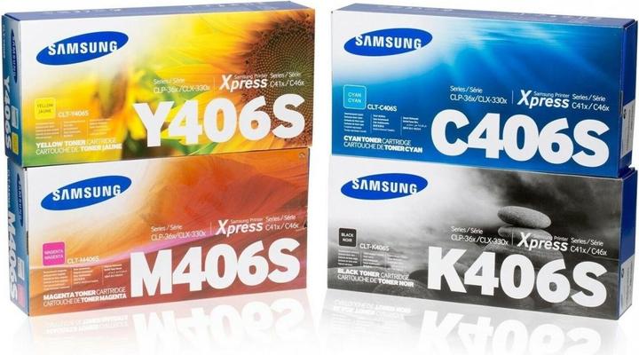 Produktbild Samsung CLT-P406C RainbowKit (BK, C, M, Y)