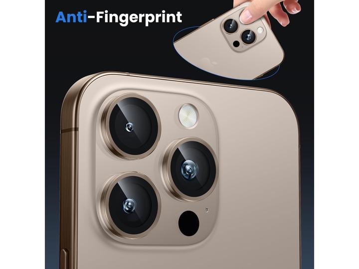 Actual product image Screenguard Camera Lens Protector Protective Glass Apple iPhone 16 Pro (1 Piece, Apple iPhone 16 Pro)