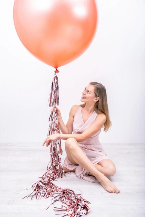 Produktbild Partydeco Luftballon Gross Metallic 1 m, Rosegold