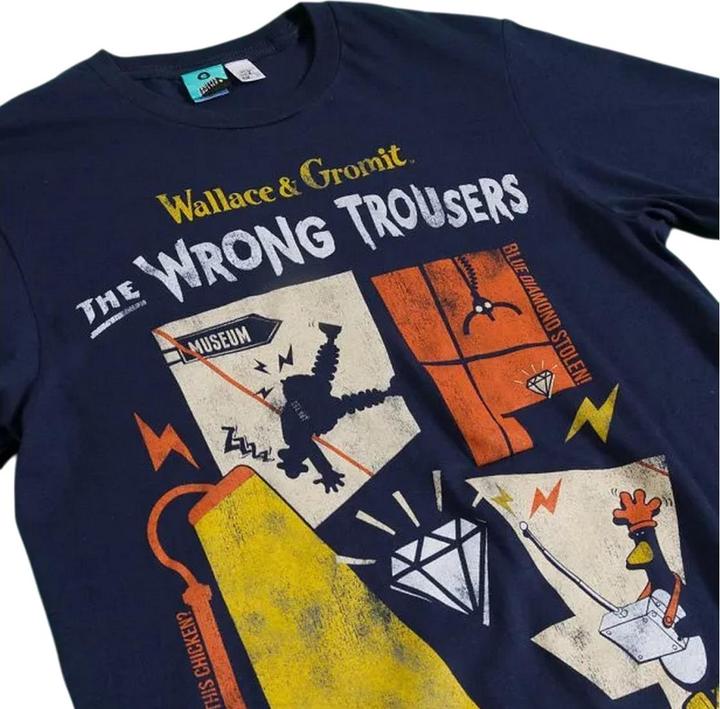 Produktbild Wallace and Gromit The Wrong Trousers TShirt (M)