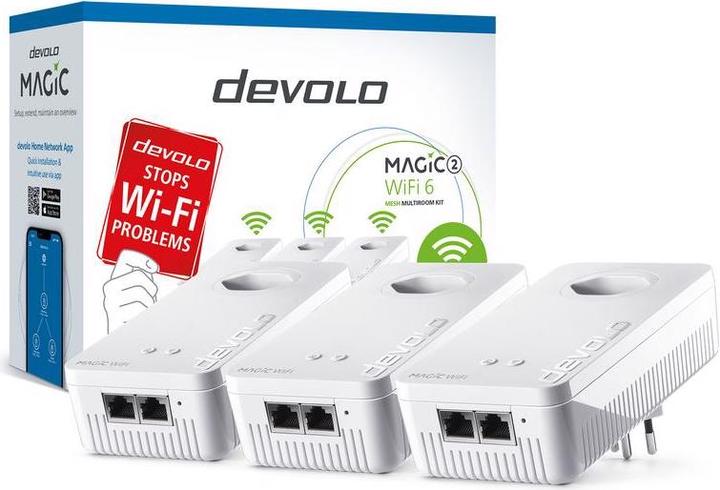 Devolo Magic 2 WiFi 6 Mesh Multiroom Kit (2400 Mbit/s)