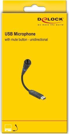 Actual product image Delock USB microphone
