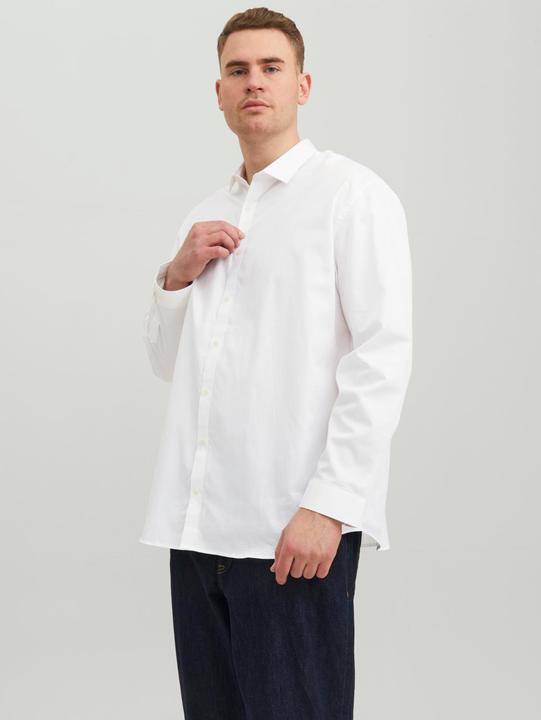 Actual product image Jack & Jones Plus Size Long Sleeve Shirt (8XL)