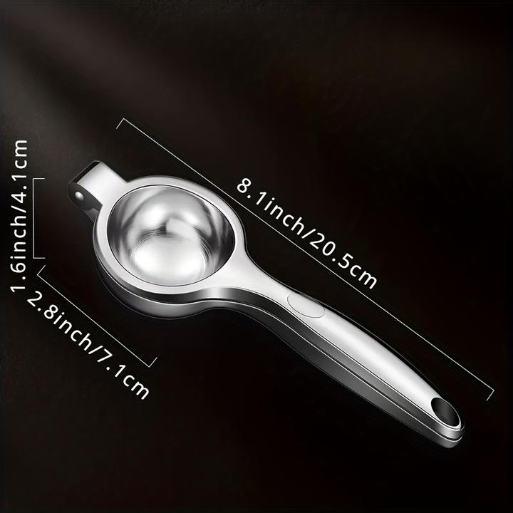 Actual product image PhoneLook Manuelle Zitruspresse aus Edelstahl für Zitrone und Limette