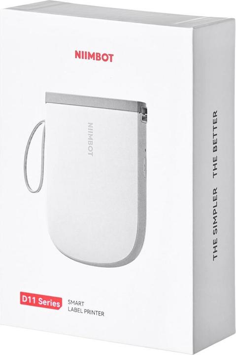 Produktbild Niimbot D11H Portable Label Printer White (300 dpi)