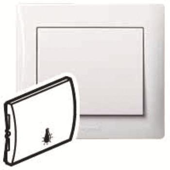 Legrand 777044, Taster + Schalter, Weiss