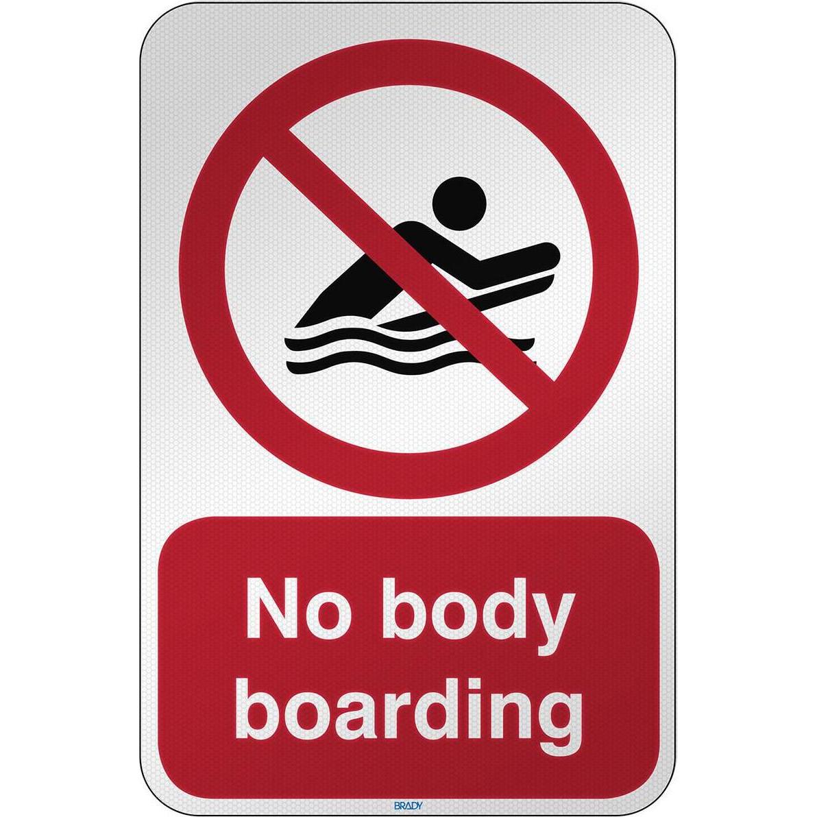 Brady, Sicherheitskennzeichnung, ISO Safety Sign - No body
