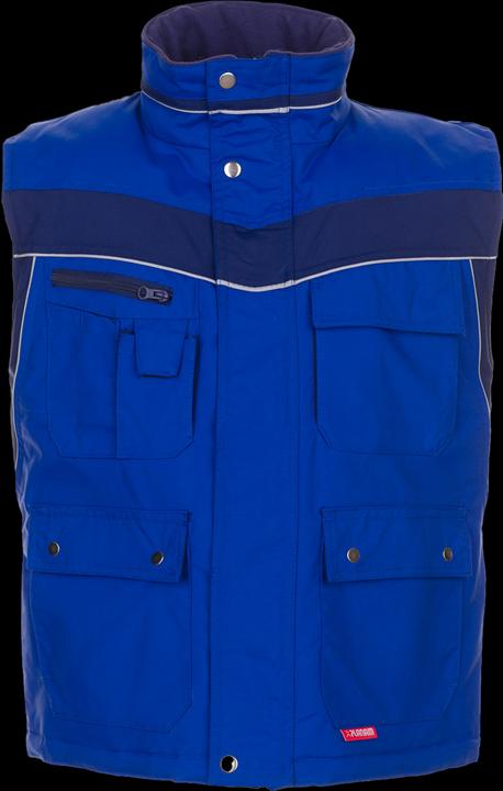 Planam unisex Winterweste PLALINE kornblau, marine Grösse S (S)