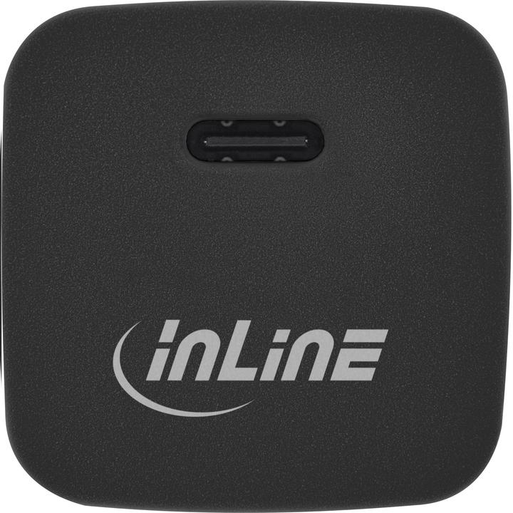 Produktbild InLine USB Netzteil Ladegerät Single USB-C (33 W, 1 Port)