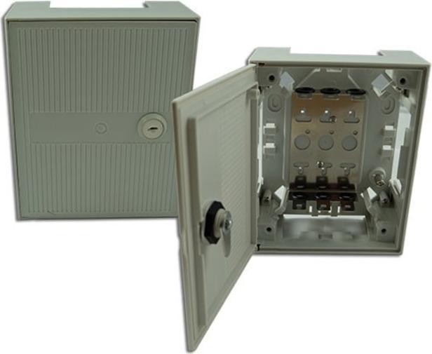 Commscope KRONECTION BOX I, equipped w. mounting bracket