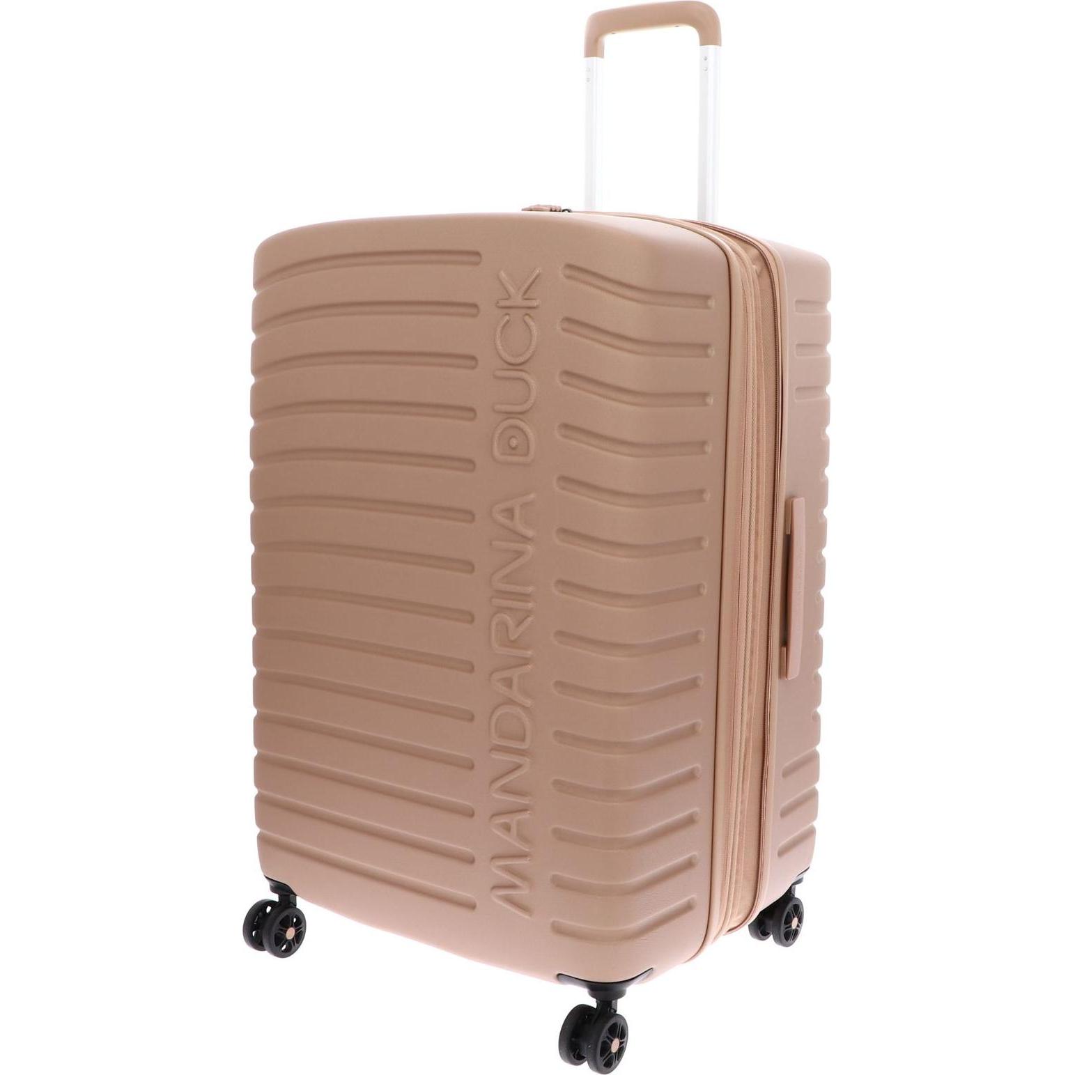 Mandarina Duck, Koffer, Flyduck Trolley Expandable, Rosa, (76 l)