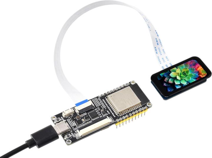 Actual product image WaveShare 1.47inch Touch LCD Display 172x320