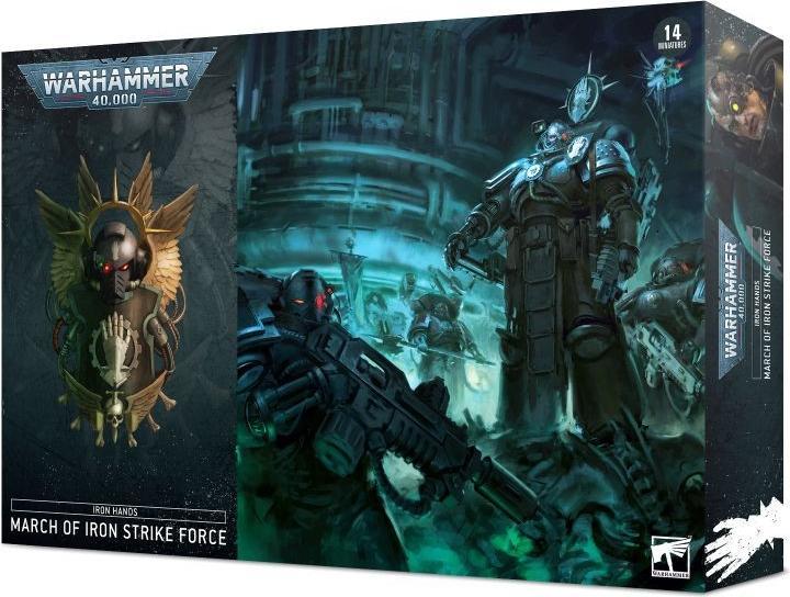 Actual product image Games Workshop Iron Hands - March of Iron Strike Force (Plastic)