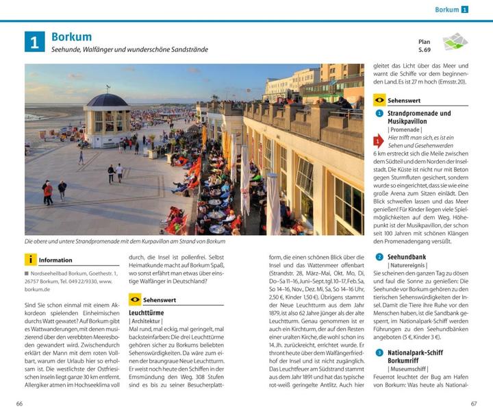 Produktbild Reiseführer plus Ostfriesland und Ostfriesische Inseln (Deutsch, Andrea Lammert, 2019)