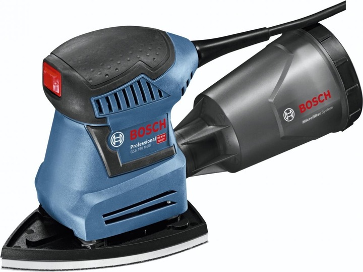 Bosch Professional Levigatrice orbitale incl. cassa (Levigatrice orbitale, 180 W)